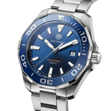 Buy Shop Tag Heuer Aquaracer Blue Dial Watch for Men - WAY101C.BA0746 USA Online