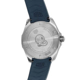 Buy Shop Tag Heuer Aquaracer Quartz Blue Dial Blue Rubber Strap Watch for Men - WAY101C.FC6153 USA Online