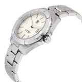Buy Shop Tag Heuer Aquaracer Quartz White Dial Silver Steel Strap Watch for Men - WAY1111.BA0928 USA Online