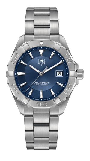 Buy Shop Tag Heuer Aquaracer Blue Dial Watch for Men - WAY1112.BA0928 USA Online