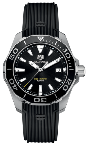 Tag Heuer Aquaracer Black Dial Watch for Men - WAY111A.FT6151