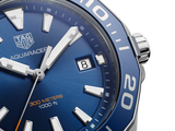 Buy Shop Tag Heuer Aquaracer Blue Dial Watch for Men - WAY111C.BA0928 USA Online