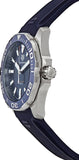Buy Shop Tag Heuer Aquaracer Blue Dial Blue Rubber Strap Watch for Men - WAY111C.FT6155 USA Online