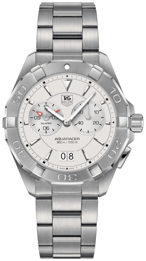 Buy Shop Tag Heuer Aquaracer White Dial Watch for Men - WAY111Y.BA0928 USA Online