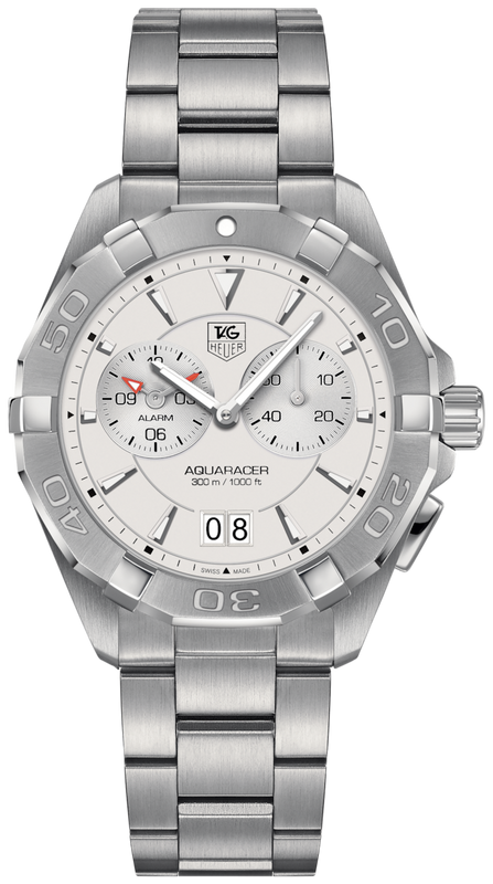 Buy Shop Tag Heuer Aquaracer White Dial Watch for Men - WAY111Y.BA0928 USA Online