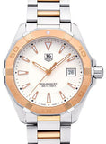 Buy Shop Tag Heuer Aquaracer White Dial Watch for Men - WAY1150.BD0911 USA Online