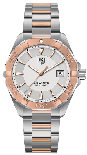 Buy Shop Tag Heuer Aquaracer White Dial Watch for Men - WAY1150.BD0911 USA Online