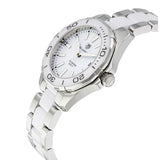 Buy Shop Tag Heuer Aquaracer Quartz White Dial Two Tone Steel Strap Watch Women - WAY131B.BA0914 USA Online