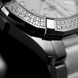 Buy Shop Tag Heuer Aquaracer Diamonds White Dial Two Tone Steel Strap Watch for Women - WAY131F.BA0914 USA Online