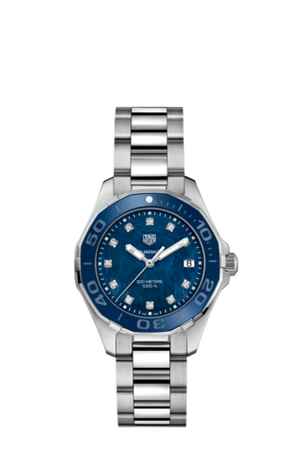 Buy Shop Tag Heuer Aquaracer Blue Dial Watch for Women - WSY131L.BA0748 USA Online
