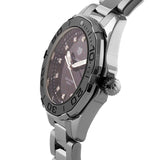 Buy Shop Tag Heuer Aquaracer Quartz Black Dial Silver Steel Strap Watch for Women - WAY131M.BA0748 USA Online
