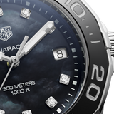Buy Shop Tag Heuer Aquaracer Black Dial Watch for Women - WAY131M.BA0748 USA Online