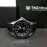 Buy Shop Tag Heuer Aquaracer Quartz Mother of Pearl Black Dial Black NATO Strap Watch for Women - WAY131M.FT6092 USA Online