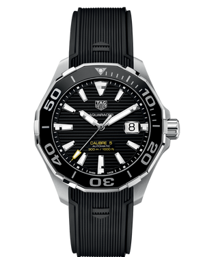 Buy Shop Tag Heuer Aquaracer Black Dial Watch for Men - WAY201A.FT6142 USA Online