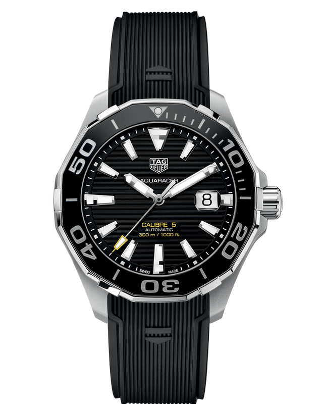Buy Shop Tag Heuer Aquaracer Black Dial Watch for Men - WAY201A.FT6142 USA Online