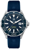 Buy Shop Tag Heuer Aquaracer Blue Dial Watch for Men - WAY201B.FT6150 USA Online