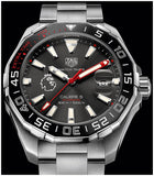 Buy Shop Tag Heuer Aquaracer Calibre 5 Premiere League Edition Black Dial Silver Stainless Steel Watch for Men - WAY201D.BA0927 USA Online