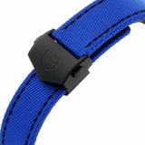 Buy Shop Tag Heuer Aquaracer Calibre 5 Automatic Titanium Blue Dial Blue Nylon Strap Watch for Gents - WAY208B.FC6382 USA Online