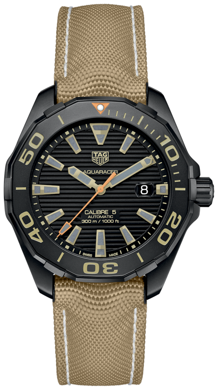 Buy Shop Tag Heuer Aquaracer Black Dial Watch for Men - WAY208C.FC6383 USA Online