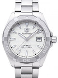 Buy Shop Tag Heuer Aquaracer White Dial Watch for Men - WAY2111.BA0928 USA Online