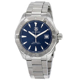 Buy Shop Tag Heuer Aquaracer Blue Dial Watch for Men - WAY2112.BA0928 USA Online