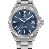 Buy Shop Tag Heuer Aquaracer Automatic Blue Dial Silver Steel Strap Watch for Men - WAY2112.BA0928 USA Online