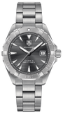 Buy Shop Tag Heuer Aquaracer Automatic Anthracite Grey Dial Silver Steel Strap Watch for Men - WAY2113.BA0928 USA Online