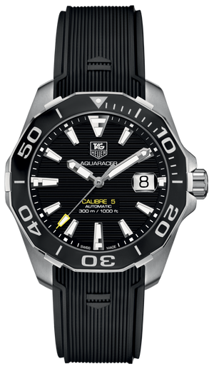 Buy Shop Tag Heuer Aquaracer Black Dial Watch for Men - WAY211A.FT6151 USA Online