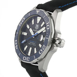 Buy Shop Tag Heuer Aquaracer Calibre 5 Automatic Black Dial Black Nylon Strap Watch for Men - WAY211B.FC6363 USA Online