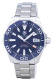 Buy Shop Tag Heuer Aquaracer Blue Dial Watch for Men - WAY211C.BA0928 USA Online