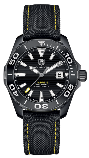 Tag Heuer Aquaracer Black Dial Watch for Men - WAY218A.FC6362