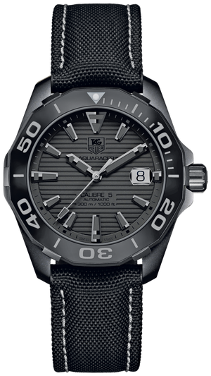 Buy Shop Tag Heuer Aquaracer Black Dial Watch for Men - WAY218B.FC6364 USA Online