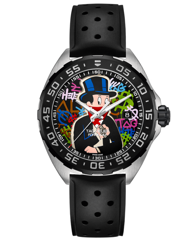 Buy Shop Tag Heuer Formula 1 Alec Monopoly Black Dial Watch for Men - WAZ1117.FT8023 USA Online