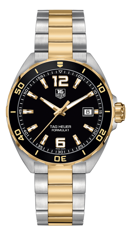 Buy Shop Tag Heuer Formula 1 Black Dial Watch for Men - WAZ1121.BB0879 USA Online