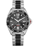 Buy Shop Tag Heuer Formula 1 Calibre 5 Anthracite Dial Two Tone Steel Strap Watch for Men - WAZ2011.BA0843 USA Online
