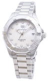 Buy Shop Tag Heuer Aquaracer White Mother of Pearl Dial Watch for Women - WBD1314.BA0740 USA Online