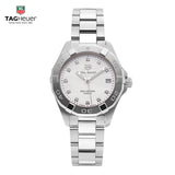 Buy Shop Tag Heuer Aquaracer White Mother of Pearl Dial Watch for Women - WBD1314.BA0740 USA Online
