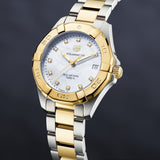 Buy Shop Tag Heuer Aquaracer White Mother of Pearl Dial Watch for Women - WBD1322.BB0320 USA Online