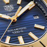 Buy Shop Tag Heuer Aquaracer Blue Dial Watch for Women - WBD1325.BB0320 USA Online