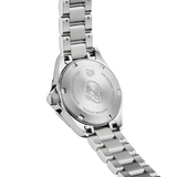 Tag Heuer Aquaracer Diamonds Mother of Pearl Dial Silver Steel Strap Watch for Women - WBD1414.BA0741