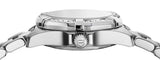 Tag Heuer Aquaracer Diamonds Mother of Pearl White Dial Silver Steel Strap Watch for Women - WBD1415.BA0741