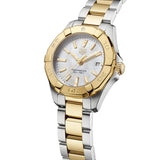 Buy Shop Tag Heuer Aquaracer Mother of Pearl Dial Two Tone Steel Strap Watch for Men - WBD1420.BB0321 USA Online