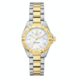 Buy Shop Tag Heuer Aquaracer Mother of Pearl Dial Two Tone Steel Strap Watch for Men - WBD1420.BB0321 USA Online