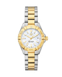 Buy Shop Tag Heuer Aquaracer Mother of Pearl Dial Two Tone Steel Strap Watch for Men - WBD1420.BB0321 USA Online