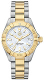Buy Shop Tag Heuer Aquaracer Mother of Pearl Dial Two Tone Steel Strap Watch for Men - WBD1420.BB0321 USA Online