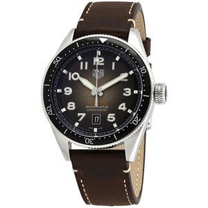 Buy Shop Tag Heuer Autavia Automatic Grey Dial Brown Leather Strap Watch for Men - WBE5114.FC8266 USA Online
