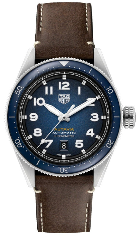 Buy Shop Tag Heuer Autavia Blue Dial Watch for Men - WBE5116.FC8266 USA Online