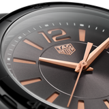 Buy Shop Tag Heuer Formula 1 Quartz Black Dial Black Leather Strap Watch for Women - WBJ1314.FC8230 USA Online