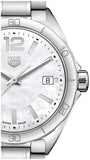 Buy Shop Tag Heuer Formula 1 Mother of Pearl White Dial Silver Steel Strap Watch for Women - WBJ1318.BA0666 USA Online