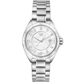 Tag Heuer Formula 1 Diamonds Mother Of Pearl White Dial Silver Steel Strap Watch for Women - WBJ1419.BA0664